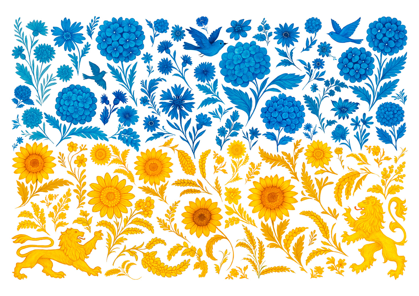 'Ukraine Flag' painting