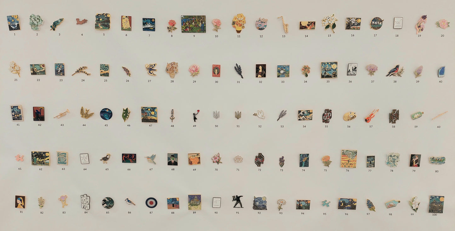 Enamel Pins - Coming Soon!